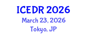 International Conference on Education and Development Research (ICEDR) March 23, 2026 - Tokyo, Japan