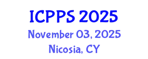 International Conference on Philosophy, Psychology and Spirituality (ICPPS) November 03, 2025 - Nicosia, Cyprus