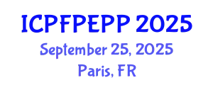 International Conference on Public Finance, Public Economics and Public Policy (ICPFPEPP) September 25, 2025 - Paris, France