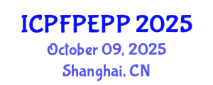 International Conference on Public Finance, Public Economics and Public Policy (ICPFPEPP) October 09, 2025 - Shanghai, China