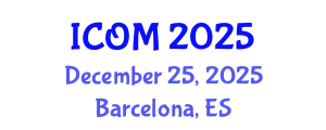 International Conference on Obesity Medicine (ICOM) December 25, 2025 - Barcelona, Spain