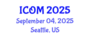 International Conference on Obesity Medicine (ICOM) September 04, 2025 - Seattle, United States