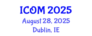 International Conference on Obesity Medicine (ICOM) August 28, 2025 - Dublin, Ireland