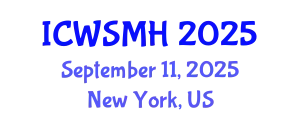 International Conference on War Studies and Military History (ICWSMH) September 11, 2025 - New York, United States