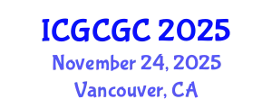 International Conference on Geopolymer Cement and Geopolymer Concrete (ICGCGC) November 24, 2025 - Vancouver, Canada
