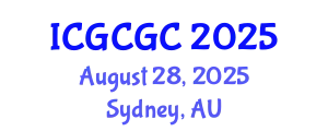 International Conference on Geopolymer Cement and Geopolymer Concrete (ICGCGC) August 28, 2025 - Sydney, Australia