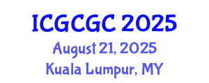 International Conference on Geopolymer Cement and Geopolymer Concrete (ICGCGC) August 21, 2025 - Kuala Lumpur, Malaysia