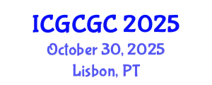 International Conference on Geopolymer Cement and Geopolymer Concrete (ICGCGC) October 30, 2025 - Lisbon, Portugal