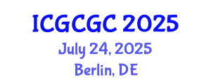 International Conference on Geopolymer Cement and Geopolymer Concrete (ICGCGC) July 24, 2025 - Berlin, Germany