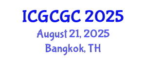 International Conference on Geopolymer Cement and Geopolymer Concrete (ICGCGC) August 21, 2025 - Bangkok, Thailand