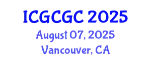 International Conference on Geopolymer Cement and Geopolymer Concrete (ICGCGC) August 07, 2025 - Vancouver, Canada