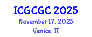 International Conference on Geopolymer Cement and Geopolymer Concrete (ICGCGC) November 17, 2025 - Venice, Italy