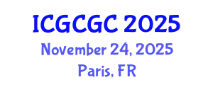 International Conference on Geopolymer Cement and Geopolymer Concrete (ICGCGC) November 24, 2025 - Paris, France