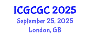 International Conference on Geopolymer Cement and Geopolymer Concrete (ICGCGC) September 25, 2025 - London, United Kingdom