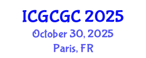 International Conference on Geopolymer Cement and Geopolymer Concrete (ICGCGC) October 30, 2025 - Paris, France