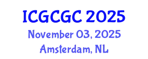 International Conference on Geopolymer Cement and Geopolymer Concrete (ICGCGC) November 03, 2025 - Amsterdam, Netherlands