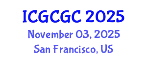 International Conference on Geopolymer Cement and Geopolymer Concrete (ICGCGC) November 03, 2025 - San Francisco, United States