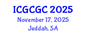 International Conference on Geopolymer Cement and Geopolymer Concrete (ICGCGC) November 17, 2025 - Jeddah, Saudi Arabia