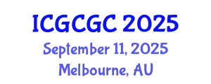 International Conference on Geopolymer Cement and Geopolymer Concrete (ICGCGC) September 11, 2025 - Melbourne, Australia