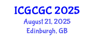 International Conference on Geopolymer Cement and Geopolymer Concrete (ICGCGC) August 21, 2025 - Edinburgh, United Kingdom
