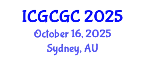 International Conference on Geopolymer Cement and Geopolymer Concrete (ICGCGC) October 16, 2025 - Sydney, Australia