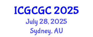 International Conference on Geopolymer Cement and Geopolymer Concrete (ICGCGC) July 28, 2025 - Sydney, Australia