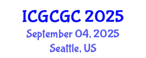International Conference on Geopolymer Cement and Geopolymer Concrete (ICGCGC) September 04, 2025 - Seattle, United States