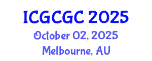 International Conference on Geopolymer Cement and Geopolymer Concrete (ICGCGC) October 02, 2025 - Melbourne, Australia