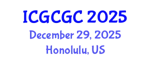 International Conference on Geopolymer Cement and Geopolymer Concrete (ICGCGC) December 29, 2025 - Honolulu, United States