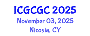 International Conference on Geopolymer Cement and Geopolymer Concrete (ICGCGC) November 03, 2025 - Nicosia, Cyprus