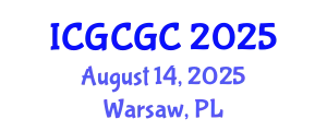 International Conference on Geopolymer Cement and Geopolymer Concrete (ICGCGC) August 14, 2025 - Warsaw, Poland