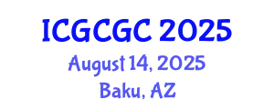 International Conference on Geopolymer Cement and Geopolymer Concrete (ICGCGC) August 14, 2025 - Baku, Azerbaijan