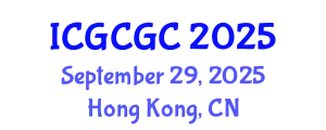 International Conference on Geopolymer Cement and Geopolymer Concrete (ICGCGC) September 29, 2025 - Hong Kong, China
