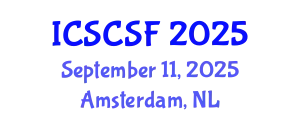 International Conference on Sustainable Consumption and Sustainable Fashion (ICSCSF) September 11, 2025 - Amsterdam, Netherlands
