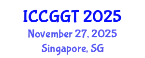 International Conference on Combinatorial Geometry and Graph Theory (ICCGGT) November 27, 2025 - Singapore, Singapore