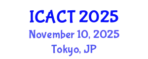 International Conference on Anti-Corruption and Transparency (ICACT) November 10, 2025 - Tokyo, Japan