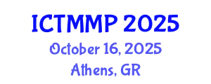International Conference on Traditional Medicine and Medicinal Plants (ICTMMP) October 16, 2025 - Athens, Greece