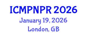 International Conference on Medicinal Plants and Natural Products Research (ICMPNPR) January 19, 2026 - London, United Kingdom