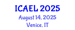 International Conference on Adult Education and Learning (ICAEL) August 14, 2025 - Venice, Italy