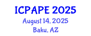 International Conference on Poaching and Anti-Poaching Efforts (ICPAPE) August 14, 2025 - Baku, Azerbaijan