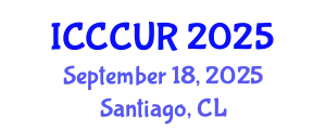 International Conference on Climate Change and Urban Resilience (ICCCUR) September 18, 2025 - Santiago, Chile