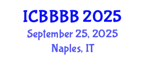 International Conference on Biomathematics, Biostatistics, Bioinformatics and Bioengineering (ICBBBB) September 25, 2025 - Naples, Italy