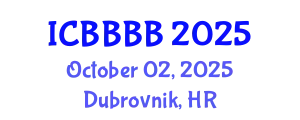International Conference on Biomathematics, Biostatistics, Bioinformatics and Bioengineering (ICBBBB) October 02, 2025 - Dubrovnik, Croatia