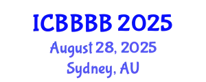 International Conference on Biomathematics, Biostatistics, Bioinformatics and Bioengineering (ICBBBB) August 28, 2025 - Sydney, Australia