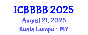 International Conference on Biomathematics, Biostatistics, Bioinformatics and Bioengineering (ICBBBB) August 21, 2025 - Kuala Lumpur, Malaysia