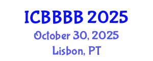 International Conference on Biomathematics, Biostatistics, Bioinformatics and Bioengineering (ICBBBB) October 30, 2025 - Lisbon, Portugal