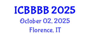 International Conference on Biomathematics, Biostatistics, Bioinformatics and Bioengineering (ICBBBB) October 02, 2025 - Florence, Italy