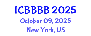 International Conference on Biomathematics, Biostatistics, Bioinformatics and Bioengineering (ICBBBB) October 09, 2025 - New York, United States