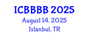 International Conference on Biomathematics, Biostatistics, Bioinformatics and Bioengineering (ICBBBB) August 14, 2025 - Istanbul, Turkey