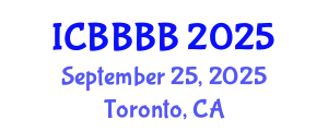 International Conference on Biomathematics, Biostatistics, Bioinformatics and Bioengineering (ICBBBB) September 25, 2025 - Toronto, Canada
